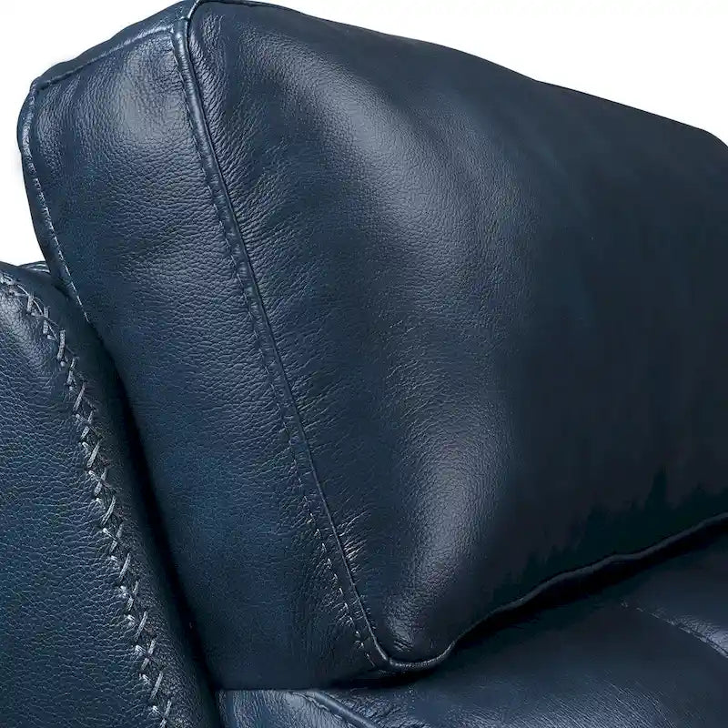 Polohovací křeslo s elektrickým ovládáním, polohováním "Zero Gravity", opěrkou hlavy s elektrickým ovládáním, USB a USB-C portem, pravá kůže