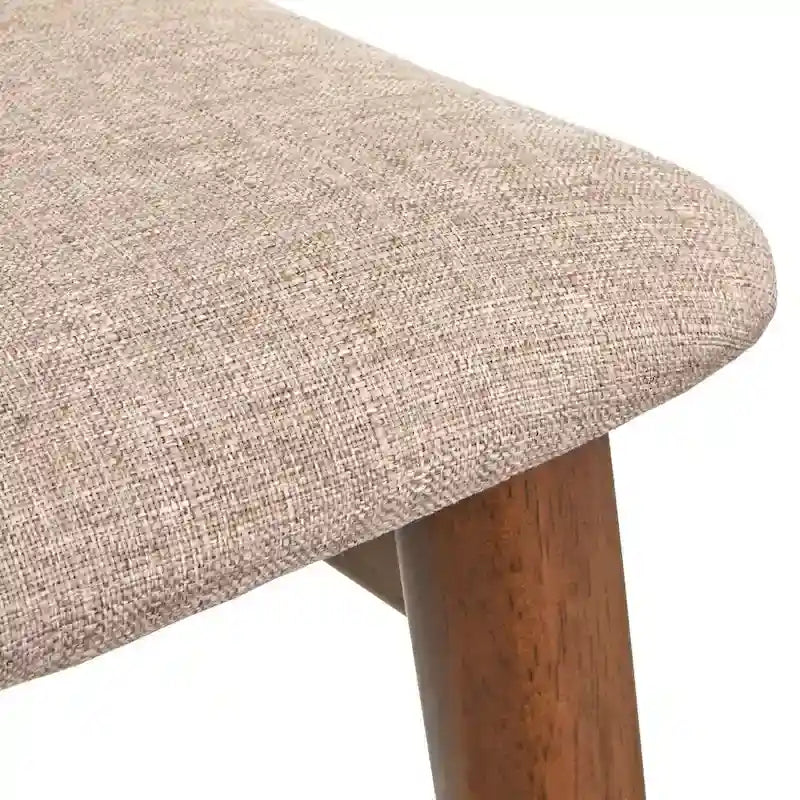 26palcová barová stolička, moderní styl z poloviny století, ořechová úprava