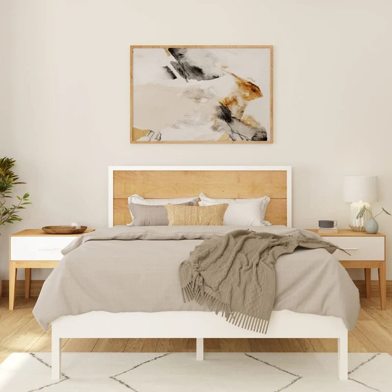 Manželská postel Duo Queen-Size s nízkým čelem